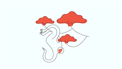 深圳標(biāo)志設(shè)計(jì)中，通過哪方式表現(xiàn)知覺組織原則